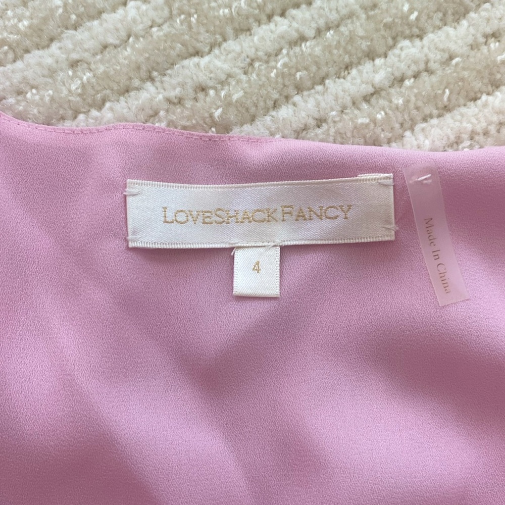 Love Shack Fancy Floral Short Dress - Picture 3 of 3